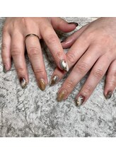 エーナイン イオンモール三川店/秋ニュアンスネイル♪