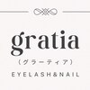 gratia　eyelash&nail【グラーティア】のお店ロゴ