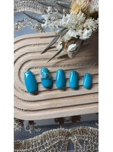 プルメリアドット(Plumeria.)/summerビジューネイル