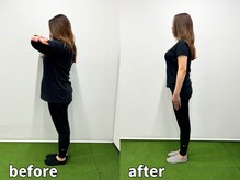 モア 札幌澄川店(MORE)/パーソナルジムMORE BeforeAfter