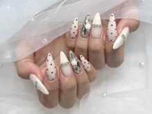 エイト ネイル 渋谷駅前店(eight nail)/冬のワンホンネイル