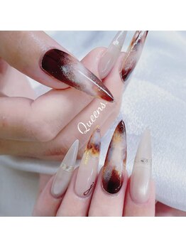 クイーンズビューティーサロン 新宿本店(Queen's beauty salon)/チップアートやり放題つけ放題