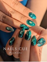 ネイルズキュー(NAILS CUE)/トレンドニュアンスフルデザイン