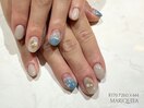 7-8月定額ネイル¥8000 夏ネイル