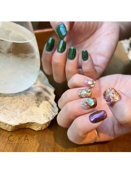 シープラスエー(C+A)/ゴテゴテネイルもおすすめ