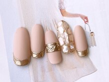 ネイルサロンフォーユー(for u)/マット×ミラー￥7980