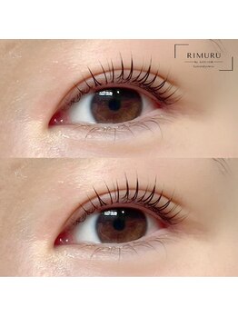 リムル バイ グリッター(RIMURU by GLITTER)/まつ毛パーマ/束感まつ毛