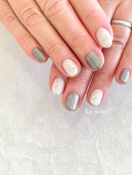 ラメグラデーション　by mikiko