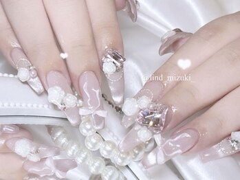 【mizuki】ガーリーネイル