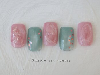 エン ダイカンヤマ(En'e daikanyama)/定額/シンプルアートコース♪