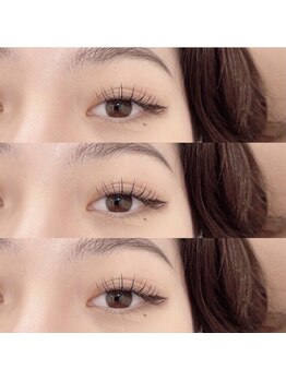 ルシエル アイラッシュ 薬院店(LuXiel Eyelash)/フラットラッシュ100本