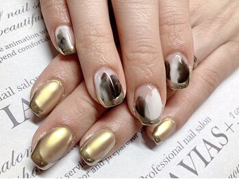 ラヴィアスプラス(LAVIAS+)/【ジェル】10本アートし放題