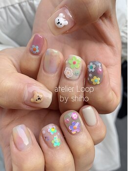 アトリエループ(atelier Loop by shiho)/3Dネイル