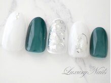 ラグジュアリーネイルズ アカバネ(Luxury Nails Akabane)/ニュアンス*シースルー