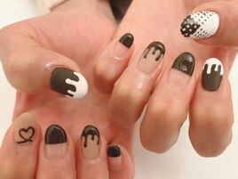チョコレートnail