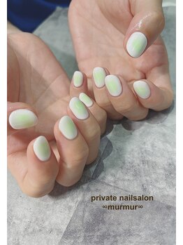プライベート ネイルサロン マーマ(murmur)/チークネイル