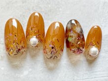 アブニール 我孫子店(ＡＶＥＮＩＲ)/べっこうネイル新規¥7,260