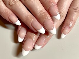 王道☆フレンチネイル