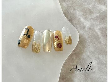 アメリ(Amelie)/ペイント/おしゃれ/ミラー