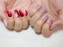 ミーナネイル(miinanail)/ちぐはぐネイル