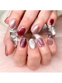 ラーベ 西船橋(Rabe)/ガラスフレンチブライダルネイル