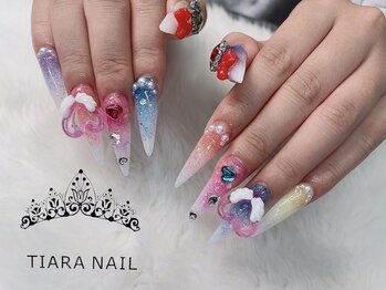 ティアラネイル(TIARA NAIL)/スカルプベース自由¥13000