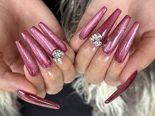 ネイルサロン メリア(MeRia)/スカルプ2本アート