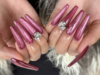 ネイルサロン メリア(MeRia)/スカルプ2本アート