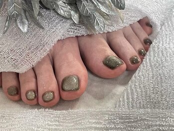 光希 銀座一丁目/フット水光マグネットネイル