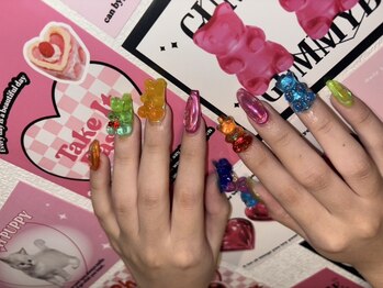 クレイジーネイルズ(CRAZY NAIL'S)の写真/あなたの理想を詰め込んだネイルを叶えます♪《ジェルやり放題¥7,980~/スカルプ10本アート¥15,000~》