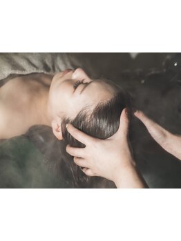 ヘッドスパで癒されたい