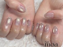 モア(moa)/マグネット　ラメフレンチ