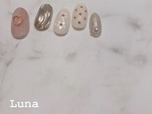 ネイルアンドまつ毛エクステ ルーナ イオン相模原店/定額10500　デザインネイル