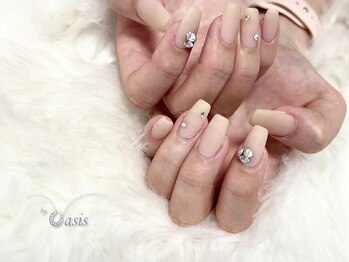 バイオアシス 麻布十番(by Oasis)/マットベージュ×Vカット