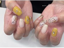 アンルボネイルアイラッシュ(anlubon)/ダルメシアンネイル