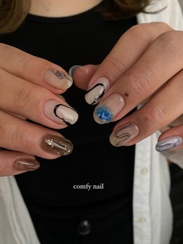 コンフィ(comfy)/落書きニュアンス