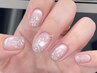 自爪｜まるで宝石！潤い感×指先キラめく上質グラデ―コース¥8890