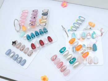 ピュアティ(Purity)の写真/イベントや季節に合わせたデザインもお任せください！大人女性の為の上品で華やかな指先を演出します♪