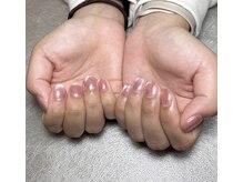 エーナイン イオンモール苫小牧店/ピンクマグネットネイル