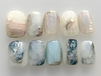 アイネイルズ 池袋店(I-nails)の写真/こだわりのニュアンスネイル☆Trend collection初回￥9000(オフケア込)/再来￥9500(オフ代別途)[池袋]