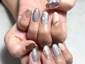 シーグラス(SeaGlass)/おまかせマグニュアンスネイル