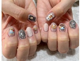 くまちゃんネイル（くま追加料金