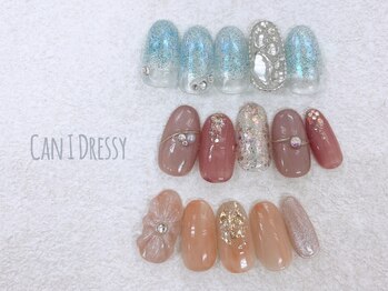 キャンアイドレッシー 奈良新大宮店(Can I Dressy)の写真/春ネイル・花ネイル・ニュアンス・個性派など季節感やトレンドを取り入れたお洒落なデザインを多数ご用意☆