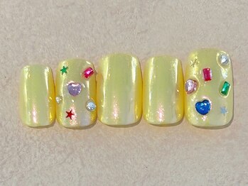 ネイルビート(NAIL BEAT)/オーロラネイル カラフル