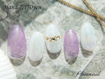プラスネイル 北千住東口店(PLUS NAIL)/【3095】マグネットネイル