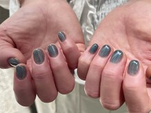 ガレリア エレガンテ 栄店(GALLARIA Elegante)/こだわりのくすみブルーカラー★