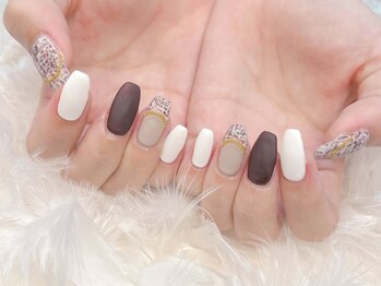 シナモンネイル(cinnamonnail)/ツイードネイル