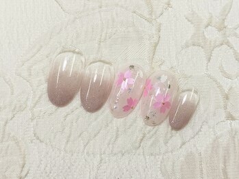 マーチ(March)/桜ネイル