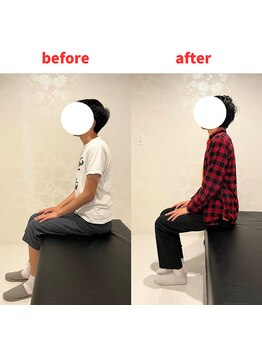 ナオル整体 福岡香椎院(NAORU整体)/1ヶ月後の変化