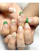 ブランネイル(BLANC.nail)/カラーフレンチ